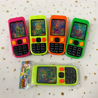 Console de jeu portable pas chère en forme de téléphone, machine de jeu aquatique, jouet