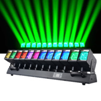 Chauet Same 12X60W Schwenkbarer Beam mit Zusatzfunktion 53CH 179CH Python LED Moving Head Zoom Wash Single Wobble Pro Bühnenbeleuchtung