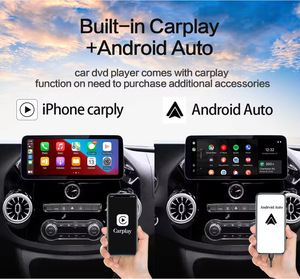 CARUPEZ Autoradio Android 12.3 Pollici con GPS e DSP, Garanzia 1 Anno per <span class=keywords><strong>Mercedes</strong></span> Benz Vito W447 2015-2022, <span class=keywords><strong>CarPlay</strong></span> e Android Auto - Product Image 5