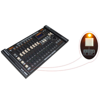 Contrôleur Dmx 408 canaux 8 curseurs led contrôleur de lumière principale mobile pour console d'éclairage de scène