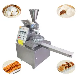 Automatic steamed bun machine momos making machine part automatic bun stuffing machine steamed bun