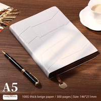 Ensemble cadeau de carnet de notes professionnel en cuir PU souple HBC A5, imprimé UV, journal personnalisé de qualité supérieure, stylo à signature en métal, cadeau de luxe