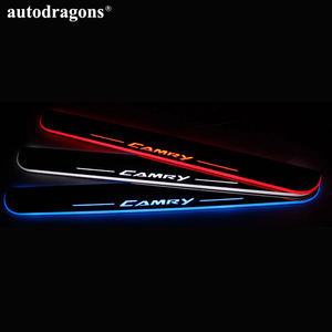 Pédale <span class=keywords><strong>de</strong></span> bienvenue pour voiture, drône en aluminium, étanche, acrylique, LED, mouvement, pédale, affiche la route, W204 A6 A3 A4 A5 B8.5 - Product Image 4