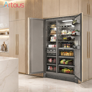 Built in Refrigerator Ready Fridge 488L 36inch Side-by-Side Compressor Low Noise Frost-Free for Household Hotel Use - Product Image 1