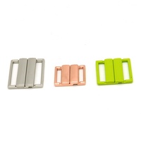 Conector de Hebilla para Bikini, Cierre de Sujetador de Aleación de Zinc, Cierre para Trajes de Baño y Ropa de Playa, Sin Níquel, Resistente al Agua Salada y al Cloro