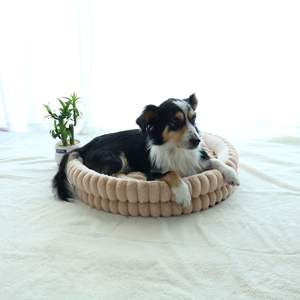 Nueva Cama de Invierno <span class=keywords><strong>Premium</strong></span> para Gatos de Piel Sintética, Cálida, Antideslizante, Separable, con Base de Felpa, en Existencia - Product Image 4