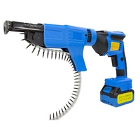 Pistola de Clavos Inalámbrica KQ-821045, Máquina Automática Portátil para Trabajar la Madera, Destornillador sin Escobillas para Techos, Máquina Profesional para Atornillar