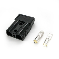 Conectores de Batería para Automóvil, Terminales de Cobre Automotrices de 600V 50A/120A/175A/350A, Conectores Eléctricos de 2 Polos para Fuente de Alimentación
