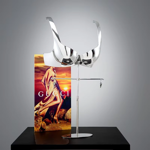 Finestra di fascia alta placcatura manichino di lusso luce appendiabiti <span class=keywords><strong>negozio</strong></span> di Lingerie mutandine da <span class=keywords><strong>donna</strong></span> raccogliere reggiseno - Product Image 4