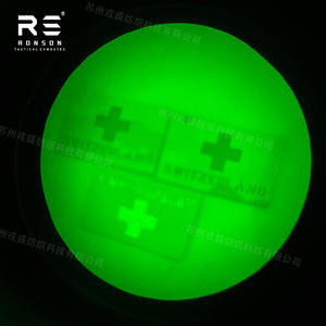 스위스 위장 플래그 패치 레이저 컷 반사 NIR IRR 패치 전술 장비 용 패치 색상 및 크기 사용자 정의 - Product Image 3