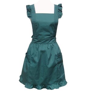 Bonitos delantales <span class=keywords><strong>de</strong></span> <span class=keywords><strong>cocina</strong></span> Retro <span class=keywords><strong>de</strong></span> algodón para mujeres y niñas, <span class=keywords><strong>delantal</strong></span> <span class=keywords><strong>Vintage</strong></span> para hornear con bolsillos para regalo <span class=keywords><strong>de</strong></span> madre - Product Image 2