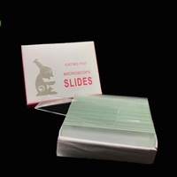 72pcs Frosted Sail Brand 7101 7102 7105 Sample Glass Microscope Slides