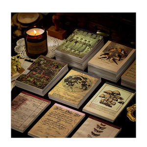 60 hojas <span class=keywords><strong>de</strong></span> pegatinas decorativas para álbum <span class=keywords><strong>de</strong></span> recortes, calcomanías decorativas <span class=keywords><strong>de</strong></span> Material Retro para diario, pegatinas para manualidades Diy - Product Image 5