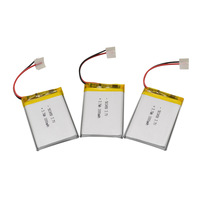Batterie lithium-ion prismatique 503450 1000mah 3.7v Batterie Li polymère pour appareils intelligents portables