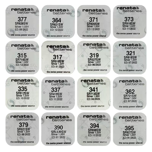 371 341 357 1,55V Silberoxid-Knopfzellenbatterie SR920SW SR714SW <span class=keywords><strong>SR44W</strong></span> Schweizer Herstellung - Product Image 5