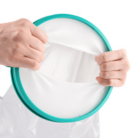 Protège-orteil imperméable pour plâtre, pour douche, adulte, fracture de pied et de cheville, protection des plaies, manchon de bandage réutilisable
