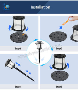 Leal <span class=keywords><strong>bien</strong></span> el terreno paisaje camino luces de jardín Solar iluminación de jardín al aire libre - Product Image 3