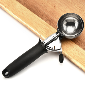 Novedoso utensilio de cocina para frutas con mango cómodo y antideslizante, cuchara para helado de acero inoxidable - Product Image 5
