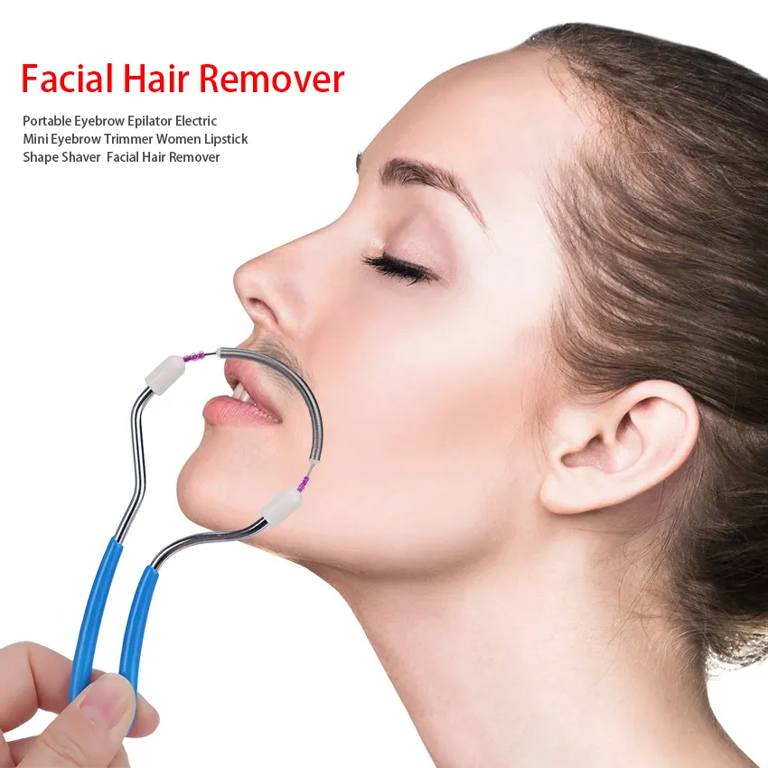 Facial Hair Remover Fine Hair Fetal Hair Spring Removal Face Twister Face Retractor