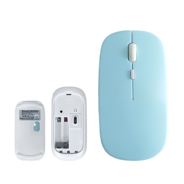 Wireless BT Portable Magic Ergonomic Mouse Silent Design for Laptop Tablet Notebook Phone-in Stock!