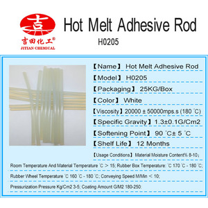 Barra de Adhesivo Termofusible H0205, Adhesivo de Unión Rápida, Económico y Duradero para Manualidades - Product Image 2