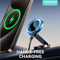ZS408 Chargeur sans fil portable 15W, mini support magnétique pour voiture, téléphones mobiles, matériau imperméable, support universel