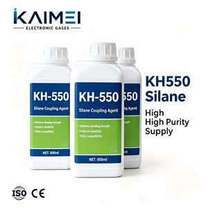 Agente de Acoplamiento de Amino Silano KH550 de Alta Pureza (99%) para Mejorar la Resistencia Mecánica de los Compuestos de Fibra de Vidrio - Product Image 2