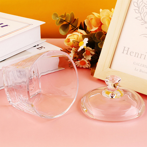 Thủy tinh trong suốt kẹo <span class=keywords><strong>Jar</strong></span> với nắp lưu trữ <span class=keywords><strong>Jar</strong></span> kẹo cup đám cưới đường <span class=keywords><strong>Cube</strong></span> đường Snack <span class=keywords><strong>Jar</strong></span> - Product Image 4