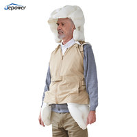 Gilet de sécurité intelligent avec airbag intégré pour la protection contre les chutes des travailleurs âgés, déclenchement en 0,08 seconde, étanche et rechargeable