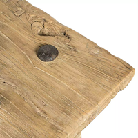 Table basse en bois minimaliste moderne, table centrale élégante pour la décoration intérieure du salon