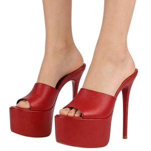 Sandali di Lusso da <span class=keywords><strong>Donna</strong></span> con <span class=keywords><strong>Tacco</strong></span> Alto, Design Elegante, Punta Aperta e Cinturino alla Caviglia, Alta Qualità, Moda Trendy per Estate e Autunno - Product Image 6