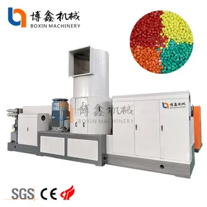 Plastic Recycling Pelletizing Pp Pe Film Woven Bag Plastic Granulators Pelletizer Plastic Pellets Making Machine