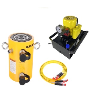 Vérin hydraulique industriel Enerpac robuste, capacité 50T, hauteur max. 669mm, pour levage de camions-bennes, kit de réparation - Product Image 3