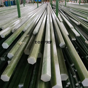 Hot Sale Insulated Epoxy <b>Resin</b> Fiberglass Hexagonal Rod - Product Image 4