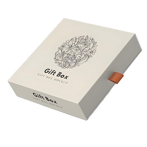 Caja de Regalo Deslizante de Cartón Rígido Rosa con Logotipo Personalizado, Caja de Empaque de Cartón Duro de Lujo - Product Image 2