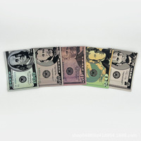 En Stock recyclable sérigraphié finition mate 3.5G Stand up pochettes Dollar argent Mylar sacs avec fermeture éclair refermable