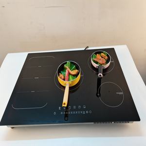 Table de cuisson électrique encastrable à 5 brûleurs à induction avec contrôle intégré, haute qualité, pour la vente en gros d'appareils de cuisine - Product Image 5