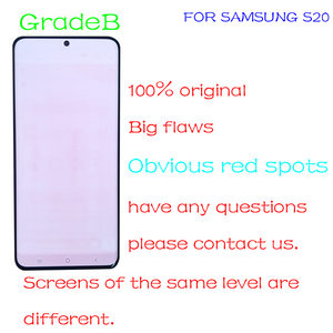 Đối với Samsung S20 S20 + s20fe s20u LCD màn hình cảm ứng thay thế Digitizer SM-G986/g986f với ghi biên giới điện thoại di động màn hình LCD - Product Image 5