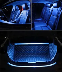 Tira de iluminación LED para maletero de coche, barra de luz Led para puerta de elevación de cristal trasera, fácil de instalar, para Camping, avión, barco, interior