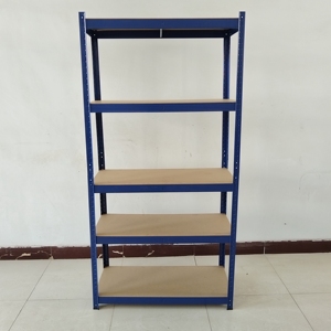 Estante de metal ajustable sin pernos de 180x90x40cm Estantería de almacenamiento de exhibición de 5 niveles Servicio mediano - Product Image 3