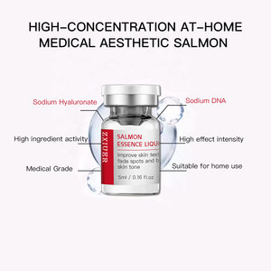 ZXIUER Tıbbi Sınıf Somon <span class=keywords><strong>DNA</strong></span>'sı İçeren 5ml 10 Şişe Yüz Cilt Bakım Serumu Centella Beyazlatıcı Yoğun Evde Kullanım - Product Image 3