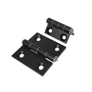 Cerniera Metallica Standard Europea TZHIF 2020 Nera con Tolleranza del 1% <span class=keywords><strong>per</strong></span> Profili <span class=keywords><strong>in</strong></span> <span class=keywords><strong>Alluminio</strong></span> Industriali, Porte e Finestre - Product Image 3