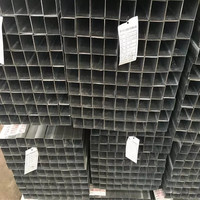 Venta Directa de Fábrica, Tubo Cuadrado Galvanizado de Aleación de 3 mm, Estándar ASTM, Técnica ERW