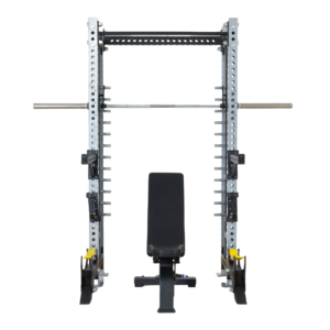 Harga pabrik multifungsi rak rangka jongkok uniseks Smith kandang daya pelatih tugas berat rak jongkok Power Cage - Product Image 2