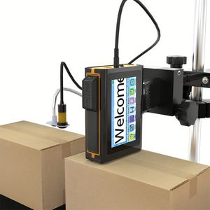 感熱ラベルプリンター カスタムロゴ 速乾 自動 12.7mm ハンドヘルドインクジェットプリンター 紙袋用 - Product Image 4