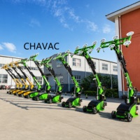Chariot élévateur à vide entièrement électrique 600 kg 800 kg, élévateur à vide mobile pour le déplacement de pierres, plaques de bois, marbre et panneaux de verre