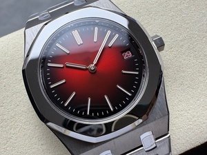 Super quality Waterproof mechanical watch 39mm ZF factory 7121 movement 162-02XT Titanium <b>Red</b> watch 8.5mm - Product Image 6