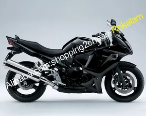 スズキカウリングス用GSXF650GSXF650カタナGSX650F GSX 650F 2008 2009 2010 2011 2012 2013モトブラックモーターサイクルフェアリングセット