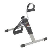 Vélo de rééducation portable mini, pédalier d'exercice sous le bureau, cycle d'entraînement à domicile, entraîneur de main et de pied pour exercices intérieurs