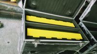 Boîtier de protection de câbles personnalisé en aluminium avec contreplaqué de 9/12 mm